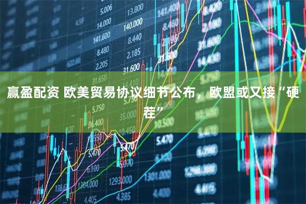 赢盈配资 欧美贸易协议细节公布，欧盟或又接“硬茬”