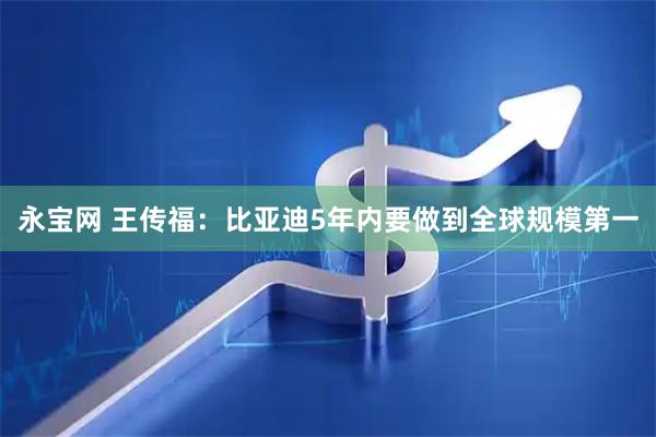 永宝网 王传福：比亚迪5年内要做到全球规模第一